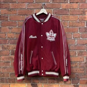 Vintage team Canada roots Olympics Salt Lake City jacket XXL